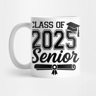 Class of 2025 Senior Graduation High School College Grad Gift Mug